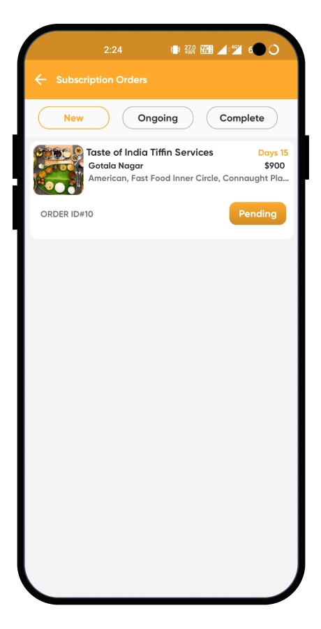 LunchBox food delivery rider app screenshot 7 thumbnail