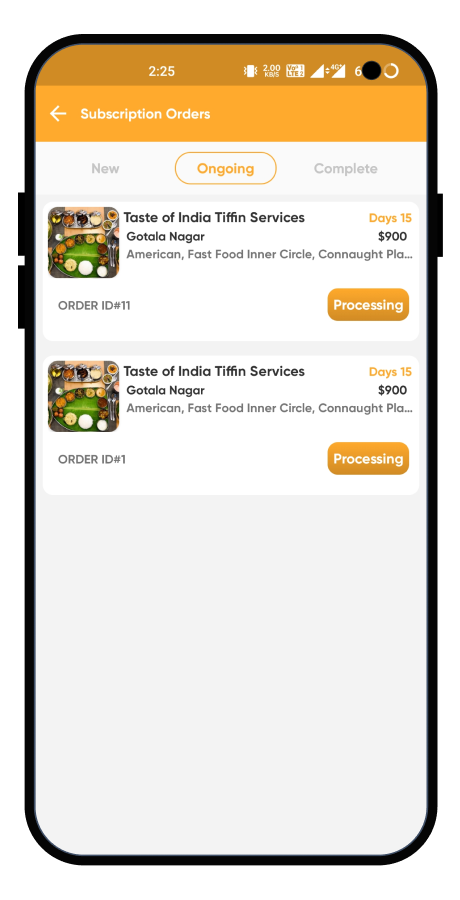 LunchBox food delivery rider app screenshot 8 thumbnail