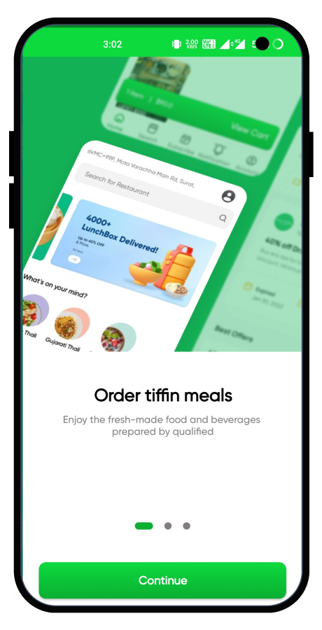 LunchBox meal subscription and food delivery app screenshot 2 thumbnail