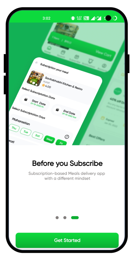 LunchBox meal subscription and food delivery app screenshot 4 thumbnail