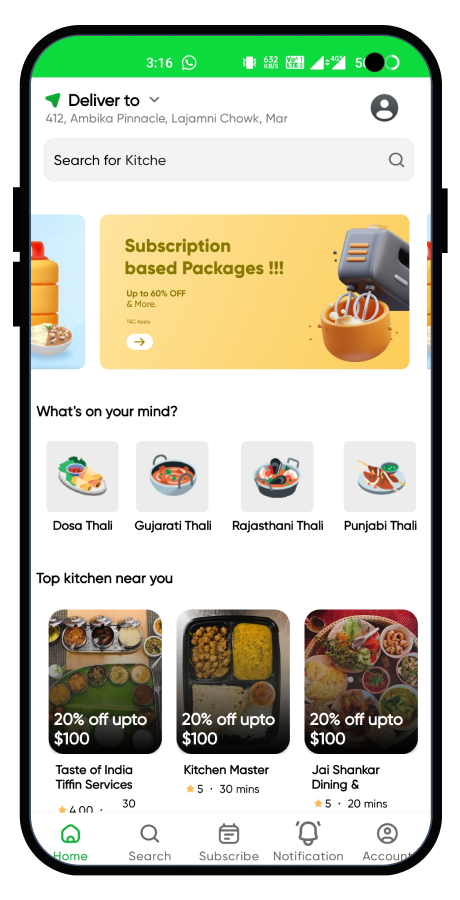 LunchBox meal subscription and food delivery app screenshot 9 thumbnail