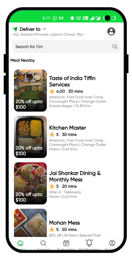 LunchBox meal subscription and food delivery app screenshot 10 thumbnail