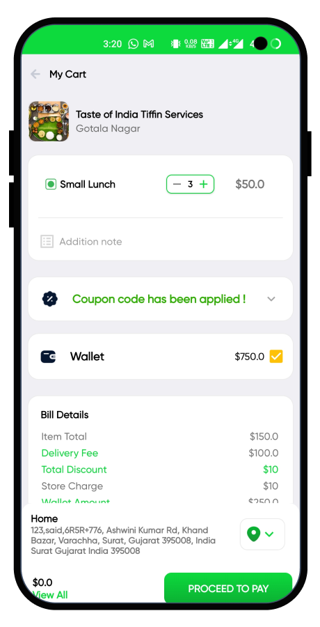LunchBox meal subscription and food delivery app screenshot 13 thumbnail