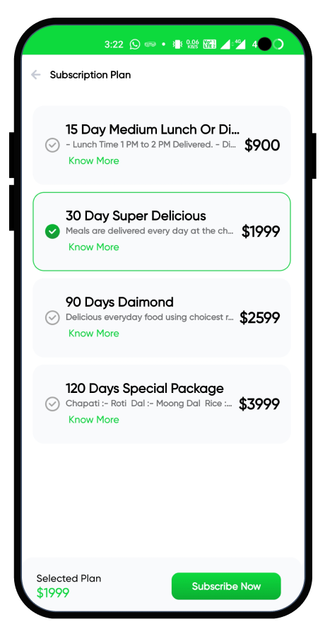 LunchBox meal subscription and food delivery app screenshot 17 thumbnail