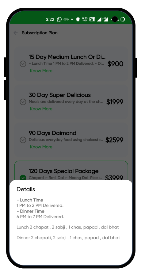 LunchBox meal subscription and food delivery app screenshot 18 thumbnail