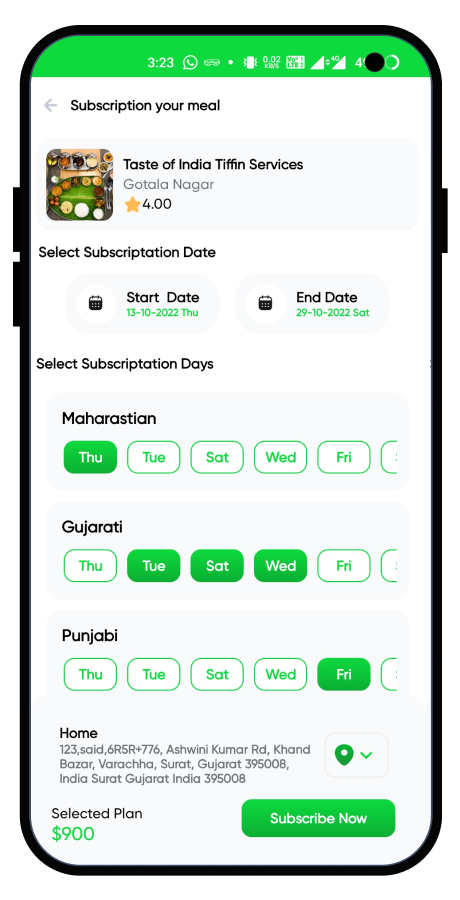 LunchBox meal subscription and food delivery app screenshot 21 thumbnail