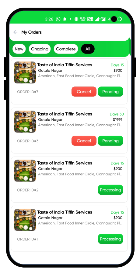 LunchBox meal subscription and food delivery app screenshot 22 thumbnail