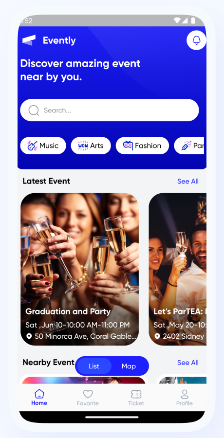 MagicMate - Multivendor Ticket Booking Management App | Event Ticket Booking App | Full Solution Screenshot 8 thumbnail
