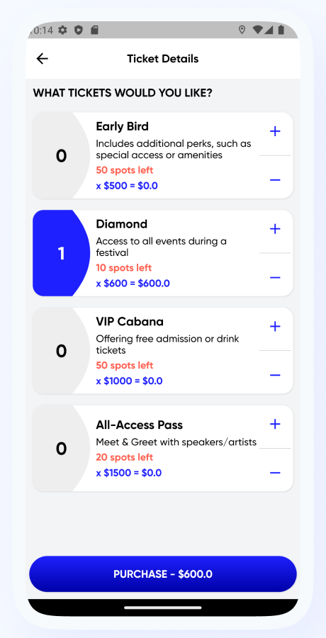 MagicMate - Multivendor Ticket Booking Management App | Event Ticket Booking App | Full Solution Screenshot 17 thumbnail