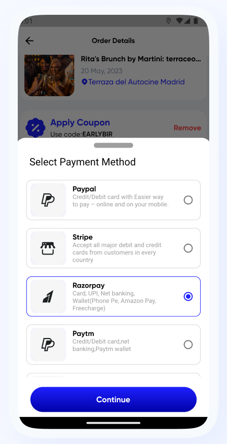 MagicMate - Multivendor Ticket Booking Management App | Event Ticket Booking App | Full Solution Screenshot 22 thumbnail