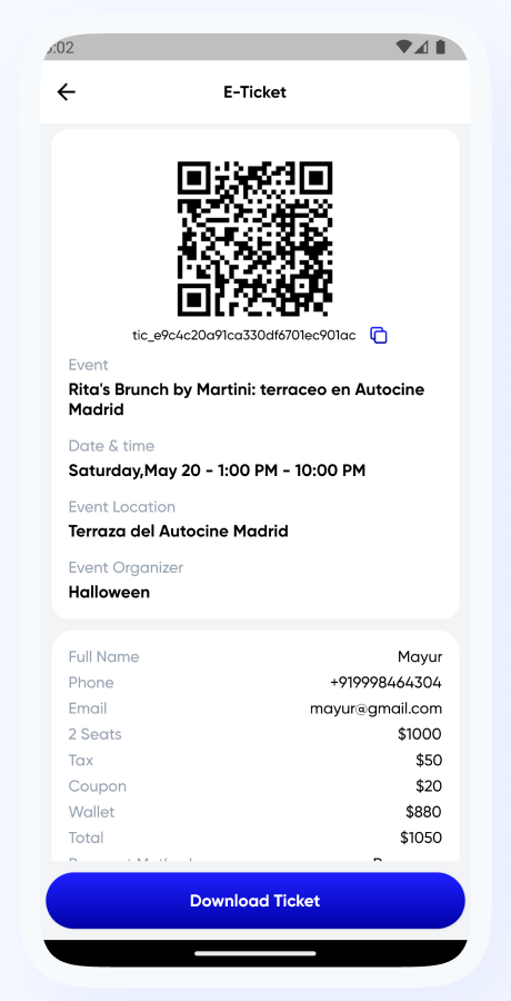 MagicMate - Multivendor Ticket Booking Management App | Event Ticket Booking App | Full Solution Screenshot 26 thumbnail