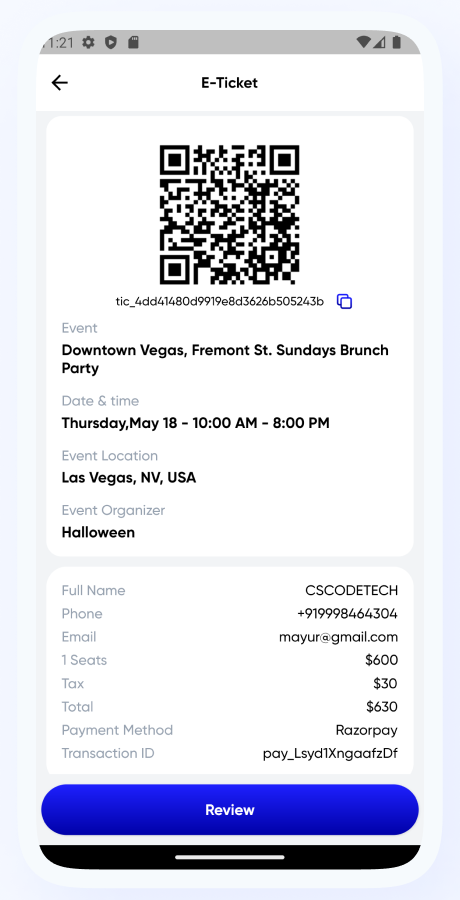 MagicMate - Multivendor Ticket Booking Management App | Event Ticket Booking App | Full Solution Screenshot 27 thumbnail