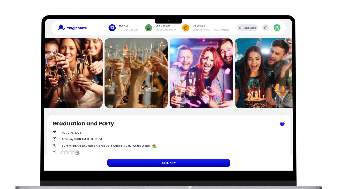 MagicMate - Multivendor Event Ticket Booking Management System Complete Website (Add-on) Screenshot 4 thumbnail