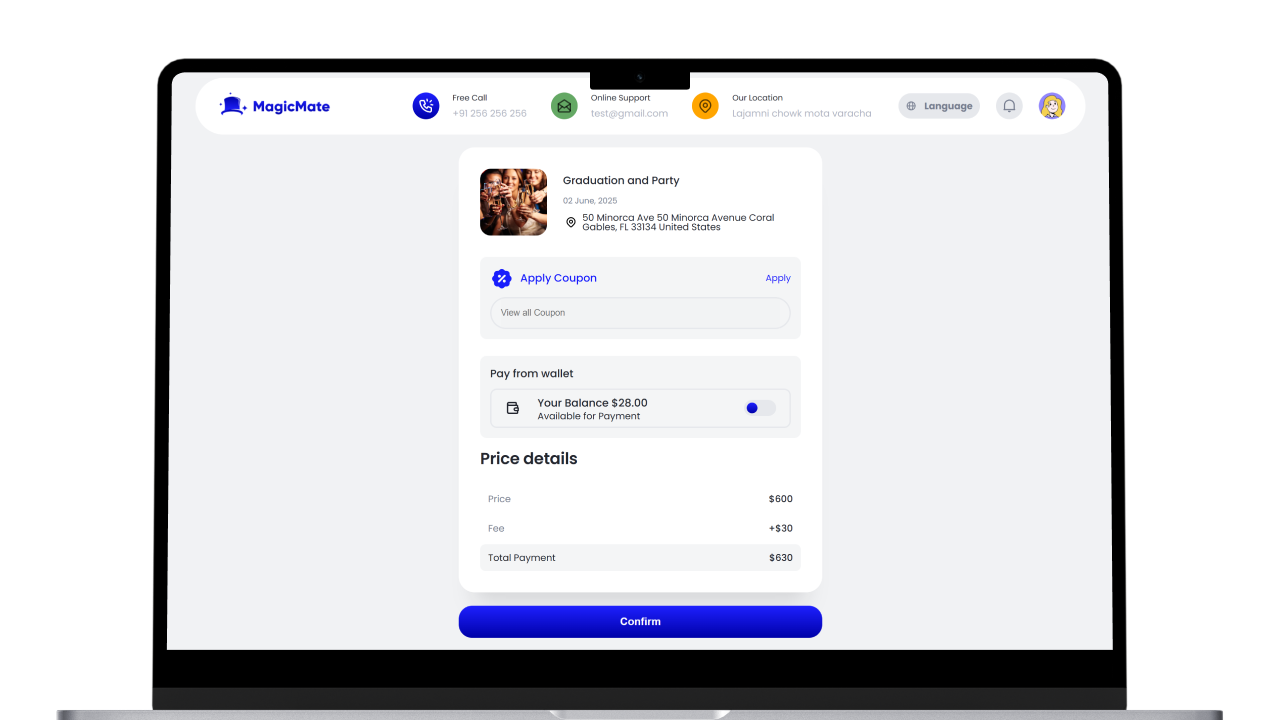 MagicMate - Multivendor Event Ticket Booking Management System Complete Website (Add-on) Screenshot 10 thumbnail
