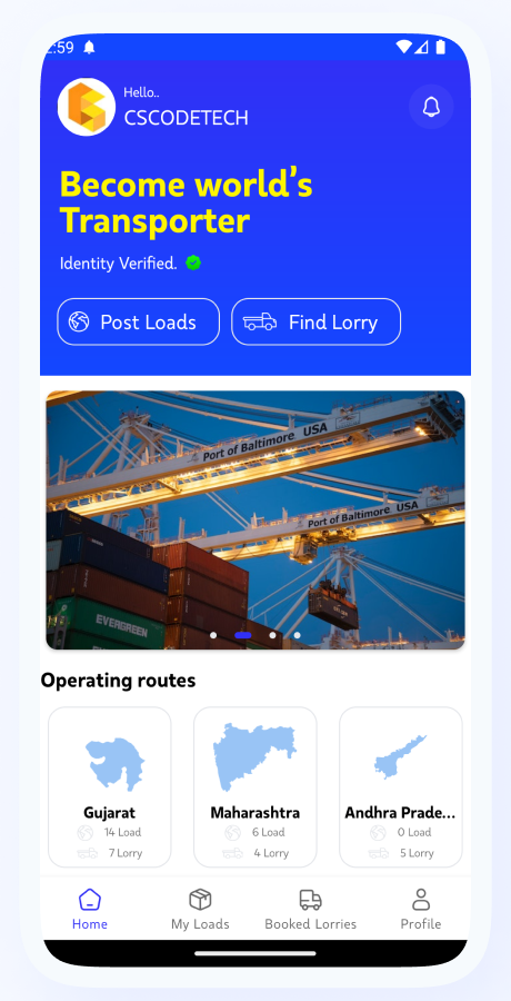 MoversPro - Truck Booking System - Transport & Logistics Solutions - Bidding Flutter Full Solution Screenshot 9 thumbnail