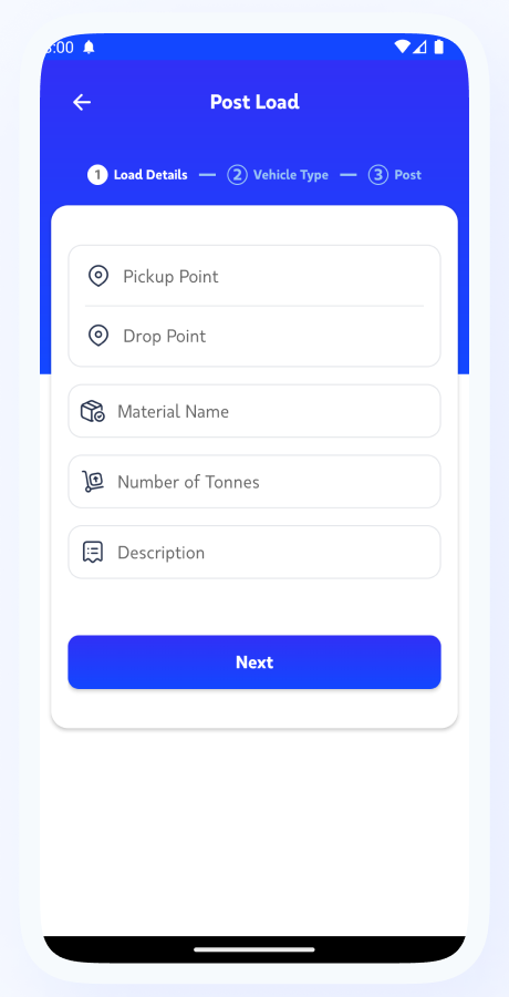 MoversPro - Truck Booking System - Transport & Logistics Solutions - Bidding Flutter Full Solution Screenshot 11 thumbnail