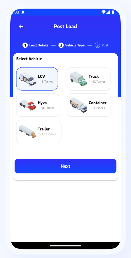MoversPro - Truck Booking System - Transport & Logistics Solutions - Bidding Flutter Full Solution Screenshot 12 thumbnail