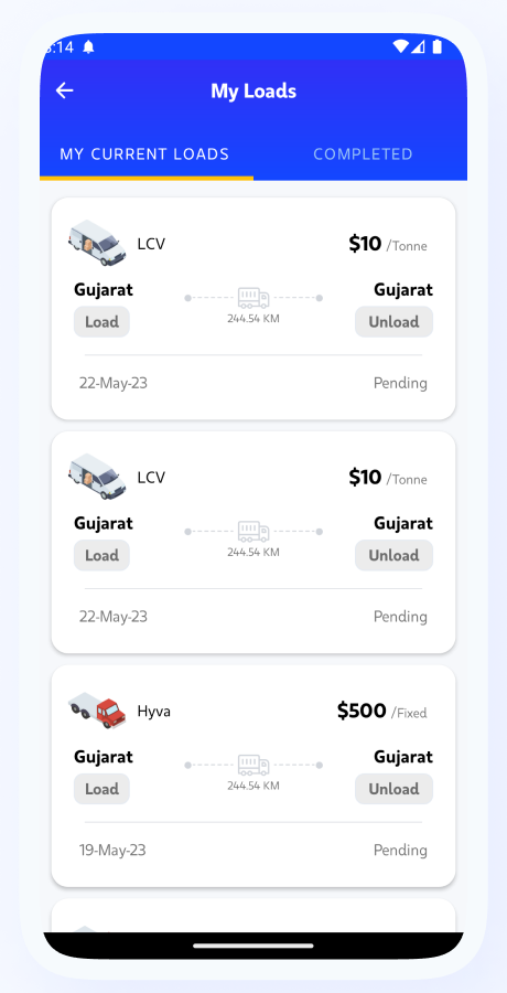 MoversPro - Truck Booking System - Transport & Logistics Solutions - Bidding Flutter Full Solution Screenshot 14 thumbnail