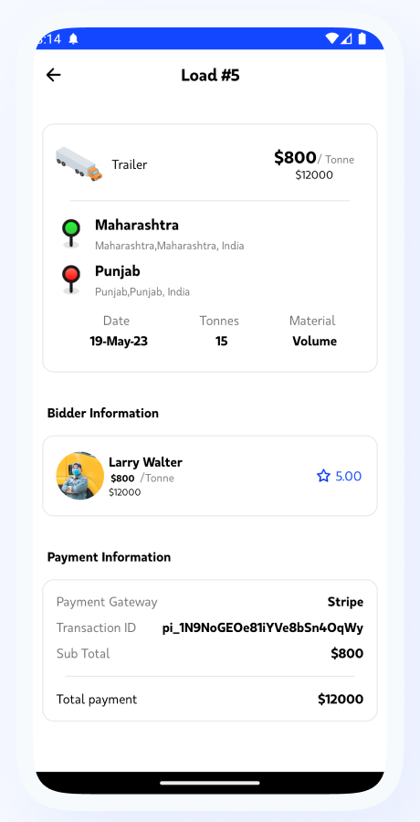 MoversPro - Truck Booking System - Transport & Logistics Solutions - Bidding Flutter Full Solution Screenshot 16 thumbnail