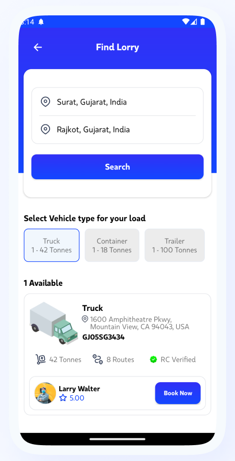 MoversPro - Truck Booking System - Transport & Logistics Solutions - Bidding Flutter Full Solution Screenshot 19 thumbnail