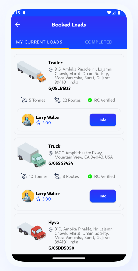 MoversPro - Truck Booking System - Transport & Logistics Solutions - Bidding Flutter Full Solution Screenshot 21 thumbnail