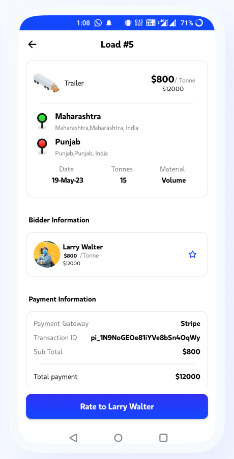 MoversPro - Truck Booking System - Transport & Logistics Solutions - Bidding Flutter Full Solution Screenshot 25 thumbnail