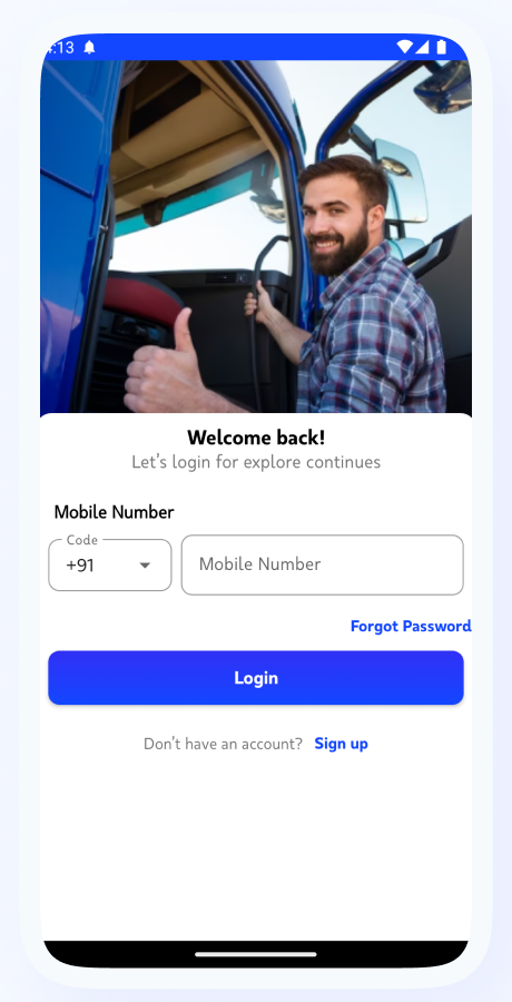 MoversPro - Truck Booking System - Transport & Logistics Solutions - Bidding Flutter Full Solution Screenshot 36 thumbnail