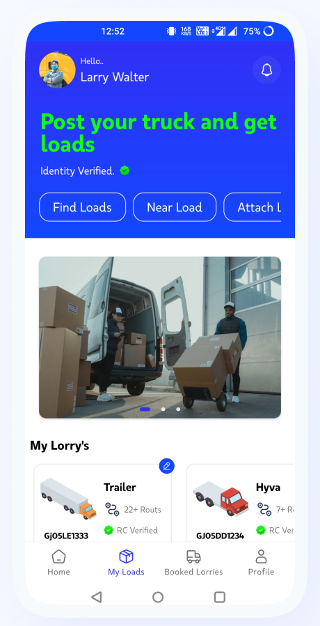 MoversPro - Truck Booking System - Transport & Logistics Solutions - Bidding Flutter Full Solution Screenshot 40 thumbnail