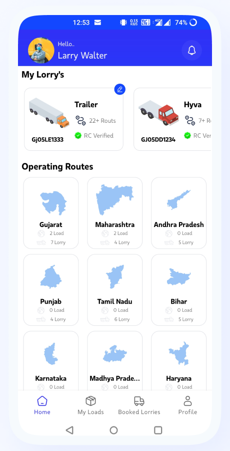 MoversPro - Truck Booking System - Transport & Logistics Solutions - Bidding Flutter Full Solution Screenshot 41 thumbnail