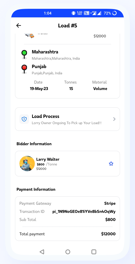 MoversPro - Truck Booking System - Transport & Logistics Solutions - Bidding Flutter Full Solution Screenshot 50 thumbnail