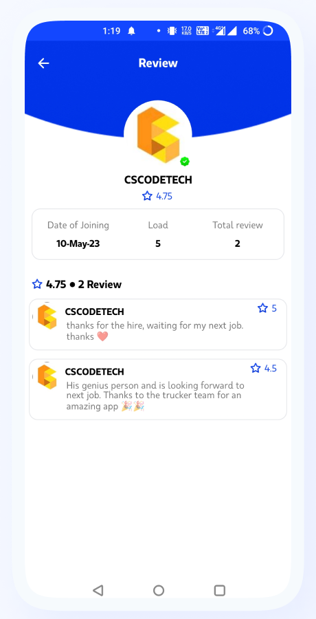 MoversPro - Truck Booking System - Transport & Logistics Solutions - Bidding Flutter Full Solution Screenshot 56 thumbnail