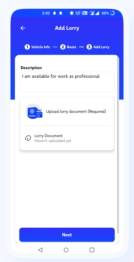 MoversPro - Truck Booking System - Transport & Logistics Solutions - Bidding Flutter Full Solution Screenshot 59 thumbnail
