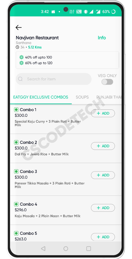 Multi Purpose - Food, Grocery, Fish-Meat, Pharmacy, Flower, Courier(Parcel) Delivery | 6 IN 1 Apps Screenshot 4 thumbnail