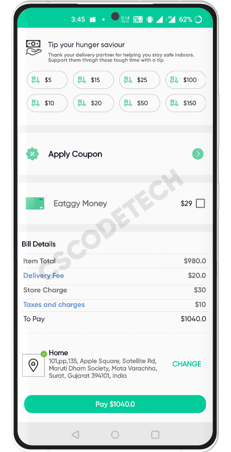 Multi Purpose - Food, Grocery, Fish-Meat, Pharmacy, Flower, Courier(Parcel) Delivery | 6 IN 1 Apps Screenshot 8 thumbnail