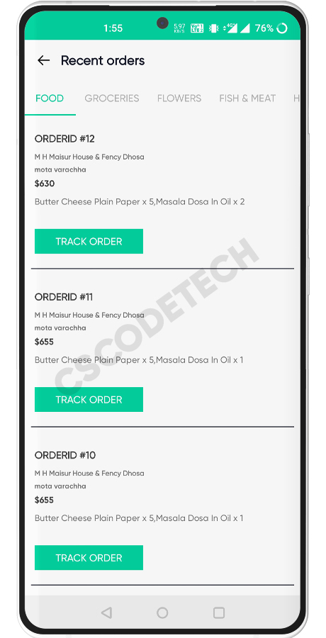 Multi Purpose - Food, Grocery, Fish-Meat, Pharmacy, Flower, Courier(Parcel) Delivery | 6 IN 1 Apps Screenshot 19 thumbnail