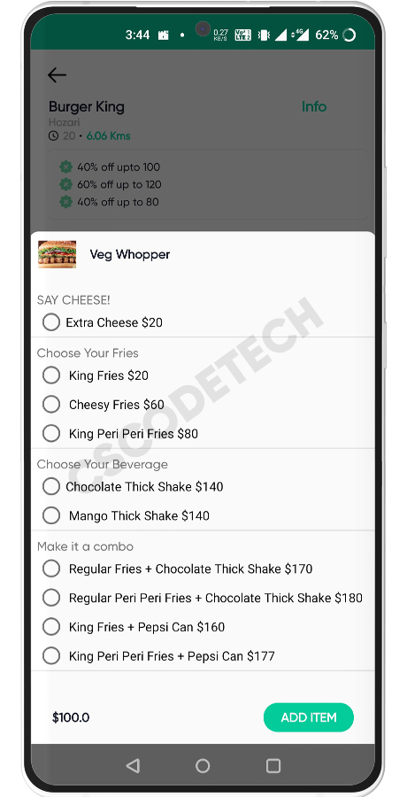 Multi Purpose - Food, Grocery, Fish-Meat, Pharmacy, Flower, Courier(Parcel) Delivery | iOS Apps Screenshot 6 thumbnail