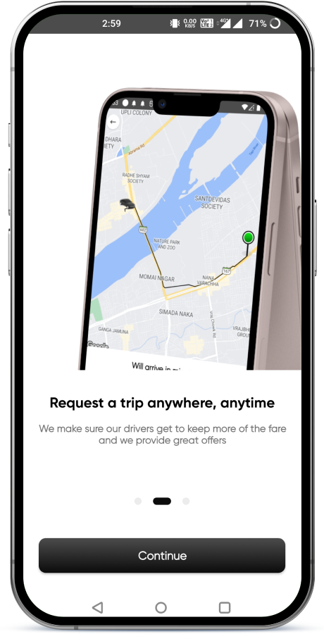 OGO ride hailing app screenshot 2 thumbnail