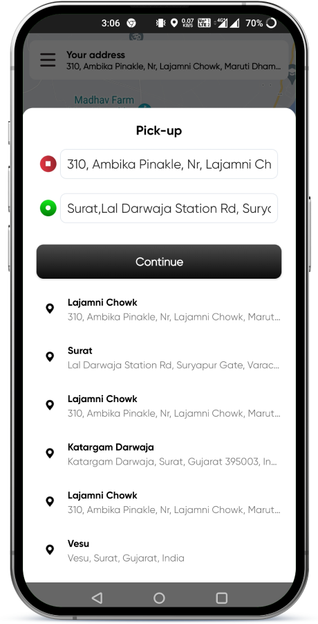 OGO ride hailing app screenshot 8 thumbnail