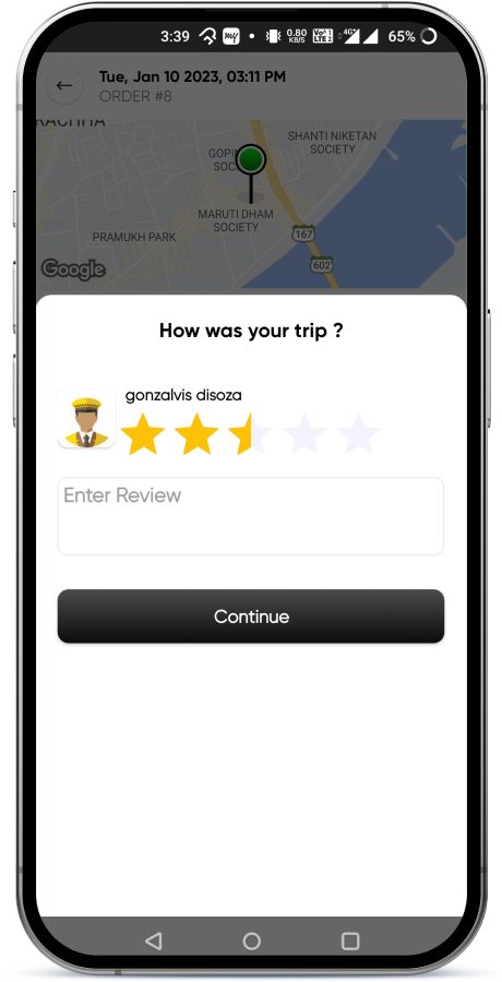 OGO ride hailing app screenshot 21 thumbnail