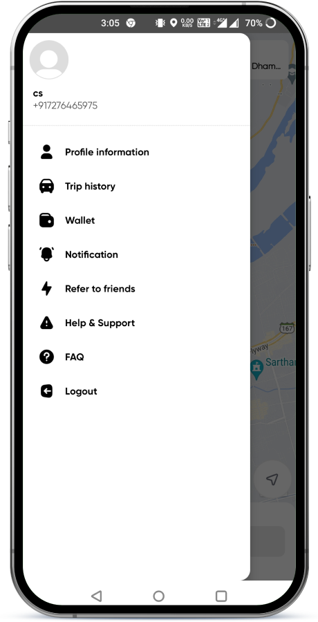 OGO ride hailing app screenshot 22 thumbnail