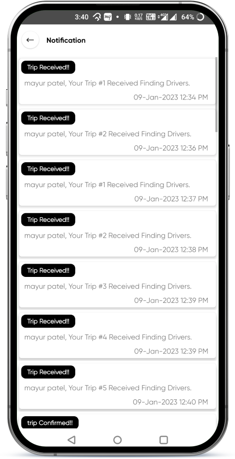 OGO ride hailing app screenshot 28 thumbnail