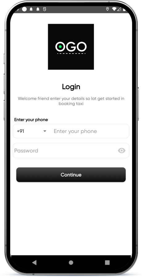 OGO : Taxi Driver App / Partner App Screenshot 4 thumbnail