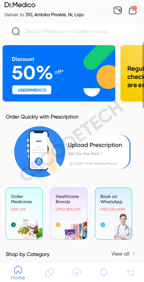 DrMedico pharmacy delivery app screenshot 7 thumbnail