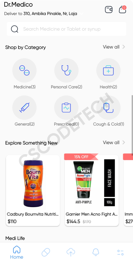 DrMedico pharmacy delivery app screenshot 8 thumbnail