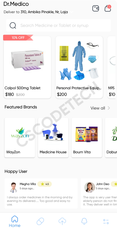 DrMedico pharmacy delivery app screenshot 9 thumbnail