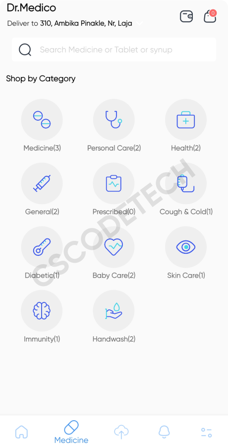 DrMedico pharmacy delivery app screenshot 10 thumbnail