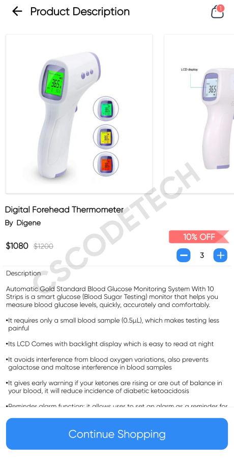 DrMedico pharmacy delivery app screenshot 14 thumbnail