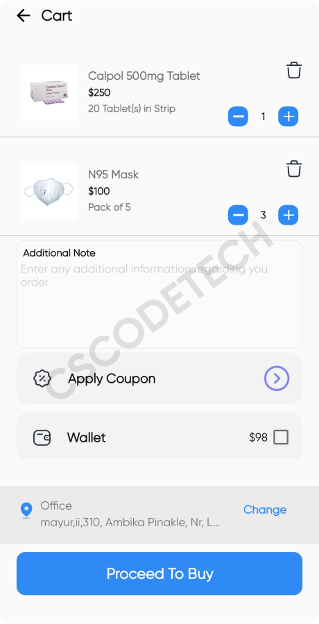 DrMedico pharmacy delivery app screenshot 15 thumbnail