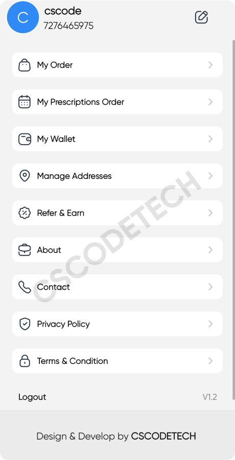 DrMedico pharmacy delivery app screenshot 18 thumbnail