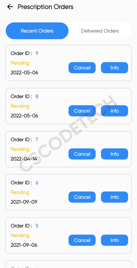 DrMedico pharmacy delivery app screenshot 19 thumbnail